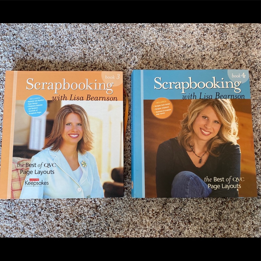 Scrapbooking w/Lisa bearnson book 3 & 4